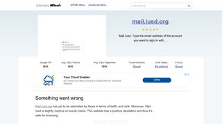 
                            6. Mail.iusd.org website. Something went wrong. - Mail Iusd Org Portal