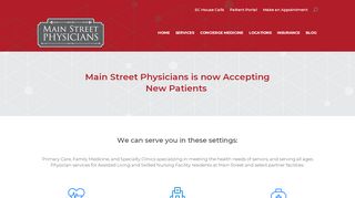 
                            3. Main Street Physicians - Agape Physicians Care Patient Portal