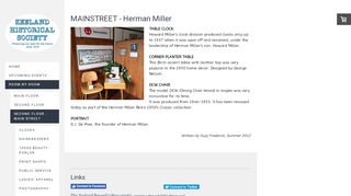 
                            7. MAINSTREET - Herman Miller - Zeeland Historical Society - Herman Miller Mainstreet Login