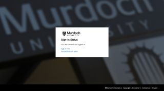 
                            3. MAIS - Murdoch University - Lms Murdoch Student Portal