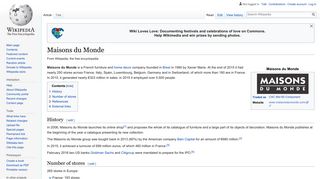 
                            7. Maisons du Monde - Wikipedia - Maison Du Monde Portal