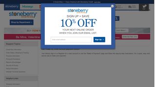
                            8. Make A Credit Payment Online - Stoneberry - Stoneberry Sign In