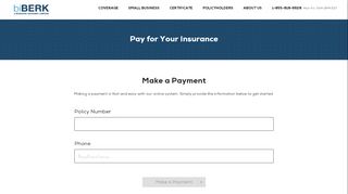 
                            5. Make a Payment | biBERK, a Berkshire Hathaway Company - National Liability And Fire Insurance Company Portal