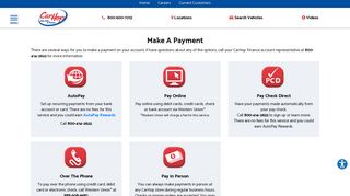 
                            5. Make A Payment | CarHop - Uac Portal