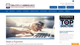 
                            1. Make a Payment | Leaders in Cardiovascular ... - Tri-City Cardiology - Tricity Cardiology Patient Portal