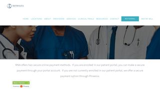 
                            2. Make A Payment – Metrolina Nephrology Associates - Metrolina Nephrology Patient Portal