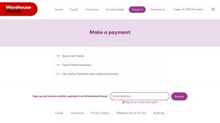 
                            4. Make a payment - Warehouse Money - The Warehouse Money Portal