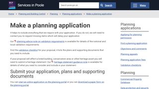 
                            5. Make a planning application - Services in Poole - Borough of Poole - Poole Planning Portal