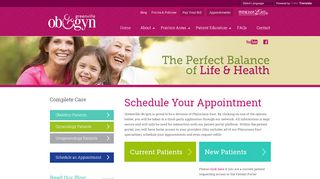 
                            5. Make An Appointment - Greenville OB/GYN - Physicians East Patient Portal