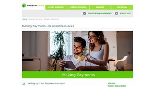 
                            3. Making Payments - Resident Resources - Invitation Homes - Invitation Homes Resident Portal