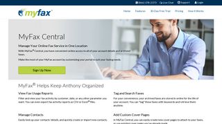 
Manage All of Your Faxes Online with MyFax Central | MyFax
