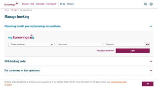 
                            6. Manage booking - Eurowings - My Eurowings Portal