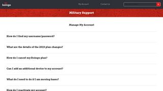 
                            3. Manage My Account - Boingo for Military - Boingo Wireless, Inc - Free Boingo Portal Password