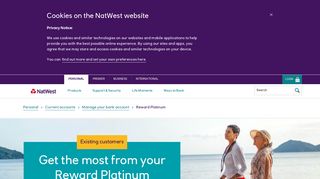 Manage my Reward Platinum Account | NatWest - Natwest Reward Platinum Account Portal