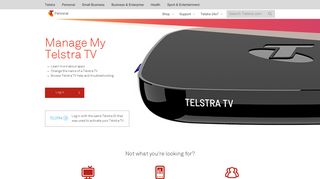 
                            1. Manage My Telstra TV - Telstra Tv Portal