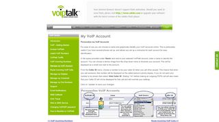 
                            4. Manage my VoIP Account - VoIPtalk - Voiptalk Portal