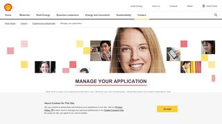 
                            1. Manage Your Application - Shell - Shell Jobs Portal