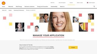 
                            5. Manage your application | Shell United Kingdom - Shell Jobs Portal
