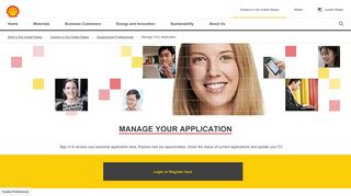
                            3. Manage Your Application | Shell United States - Shell Jobs Portal