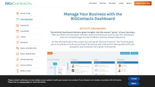 
                            6. Manage Your Contacts with Dashboards | BIGContacts - Bigcontacts Portal