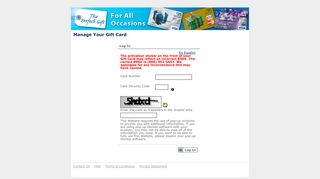 
                            1. Manage Your Gift Card - Login - Manage Your Gift Card Portal