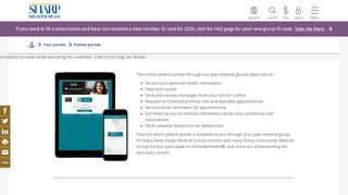 
                            5. Manage your health care online - Sharp Health Plan - Archconnect Patient Portal