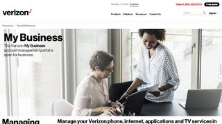 
                            4. Manage your Verizon My Business Account | Verizon - Verizon Wireless - Verizon Business Portal