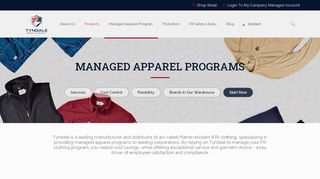 
                            5. Managed Flame Resistant (FR) Uniform Program | Tyndale USA - Tyndale Portal