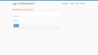 
                            3. Management software for your self storage ... - WebSelfStorage - Webbest Self Storage Login