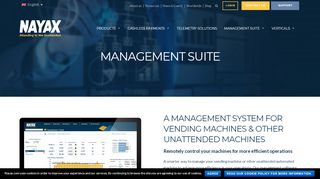 
                            5. Management Suite for Unattended Machines - Nayax - My Nayax Login