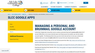 
                            2. Managing a Personal and BruinMail Google Account | SLCC - Bruin Mail Portal Slcc