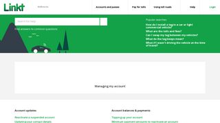 
                            7. Managing my account - Linkt - Eastlink Portal To My Account