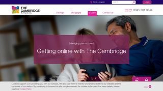 
                            2. Managing your account Getting online with The Cambridge - Cambridge Building Society Portal