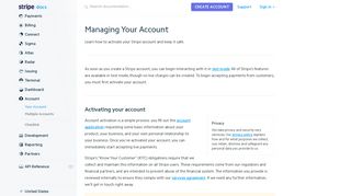 
                            3. Managing your account | Stripe - Https Dashboard Stripe Com Portal