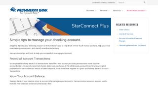 
                            7. Managing Your Account | Westamerica Bank - Westamerica Bank Credit Card Portal