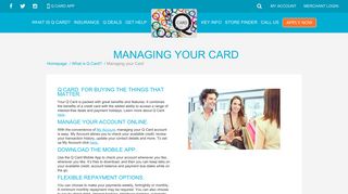 
                            6. Managing your Card – Q Card is one of the Best Credit Card ... - Q Card Account Portal