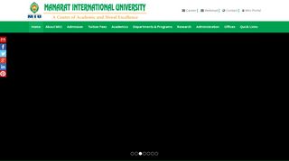 
                            4. Manarat International University - Higher Education in Bangladesh - Miu Portal