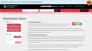 
                            5. Manchester Move | Help & Support Manchester - Manchestermove Co Uk Portal