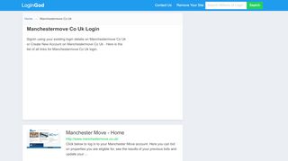
                            6. Manchestermove Co Uk Login or Sign Up - Manchestermove Co Uk Portal