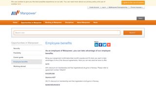 
                            1. Manpower employees can take advantage of our benefits ... - Manpower Benefits Login