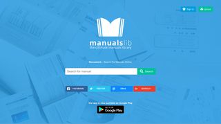 
                            2. ManualsLib - Makes it easy to find manuals online! - Manualsonline Com Portal