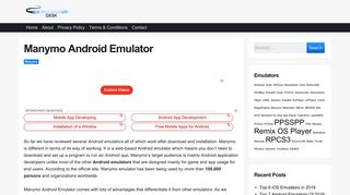 
                            6. Manymo Android Emulator - Emulatordesk.com - Manymo Login