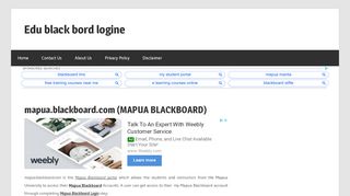 
                            9. mapua.blackboard.com- MAPUA BLACKBOARD LOGIN - Mapua Portal