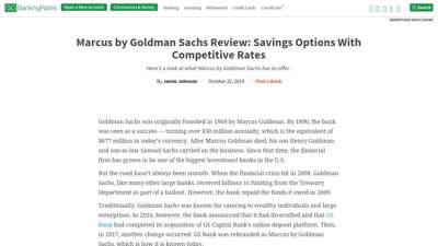 Marcus by Goldman Sachs Review: Savings Options With ...