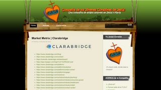 
                            5. Market Metrix | Clarabridge - Jóvenes corazones de Jesús - Https Cxstudio Clarabridge Net Dashboard Login