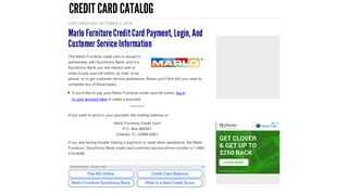 
                            5. Marlo Furniture Credit Card Payment, Login, and Customer ... - Marlo Furniture Credit Card Portal