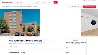 
                            4. Marlow Towers/Marlow Gardens Apartments - Temple Hills, MD 20748 - Marlow Plaza Resident Portal