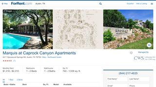 
                            8. Marquis at Caprock Canyon Apartments For Rent in Austin, TX ... - Marquis At Caprock Canyon Resident Portal
