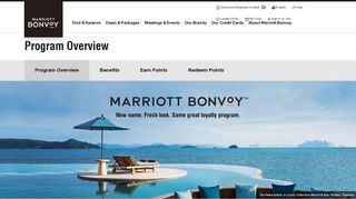 
                            3. Marriott Bonvoy™ Benefits - Marriott Hotels - Washington Post Points Program Portal