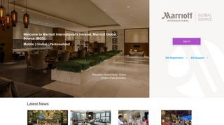 
                            1. Marriott Global Source (MGS) - Marriott Employee Portal
